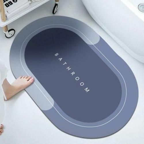 وسادة مخملية كريستالية تمتص الماء سريعة الجفاف للحمام مانعة للإنزلاق حصيرة مطبخ منزلية مقاومة للزيت