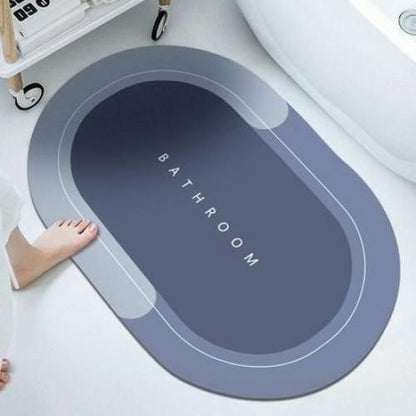 وسادة مخملية كريستالية تمتص الماء سريعة الجفاف للحمام مانعة للإنزلاق حصيرة مطبخ منزلية مقاومة للزيت